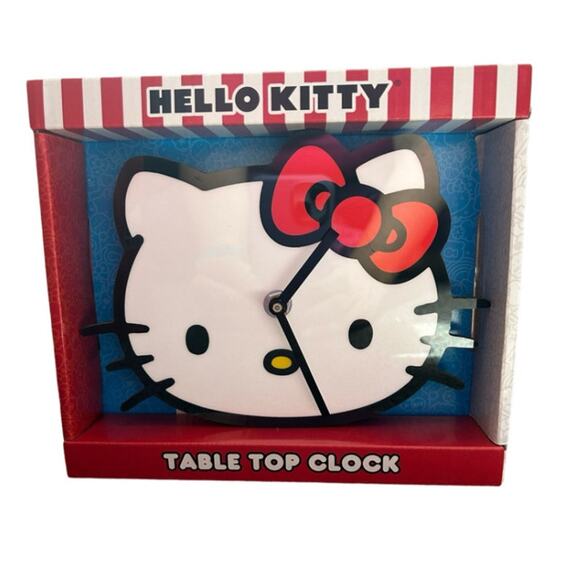 Hello Kitty Table Top Clock - Picture 1 of 2